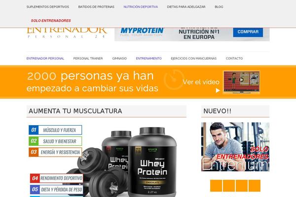 Essence-pro theme site design template sample