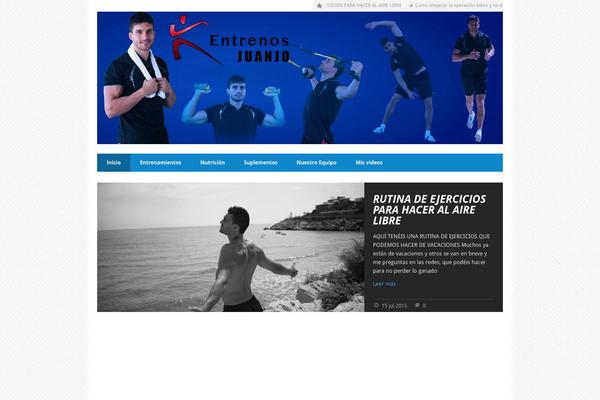 entrenosjuanjo.com site used Megazine v1.06