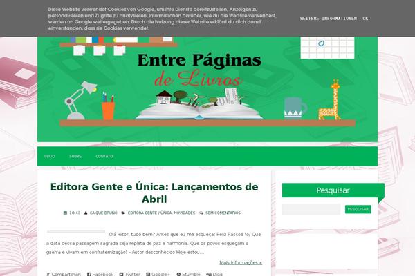 entrepaginasdelivros.com site used Rdtpop