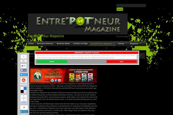 entrepotneurmagazine.com site used Bp-daily