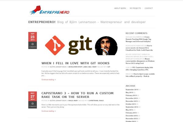 Site using Bra_twitter_widget plugin