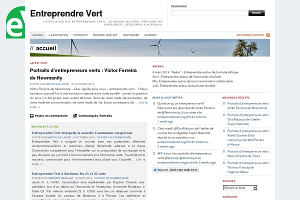 Orfeo theme site design template sample
