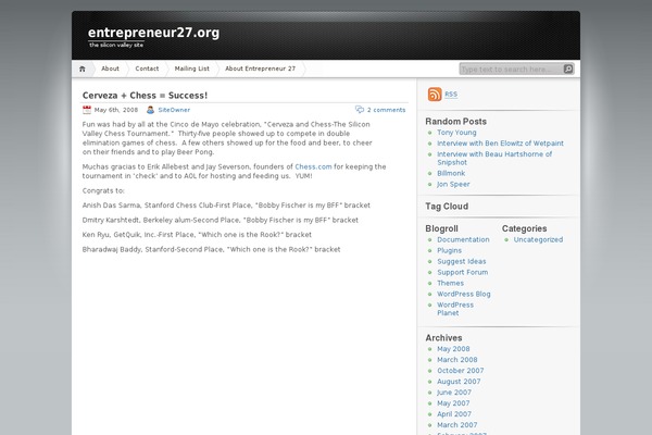 iNove theme site design template sample