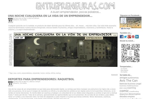 ComicPress theme site design template sample