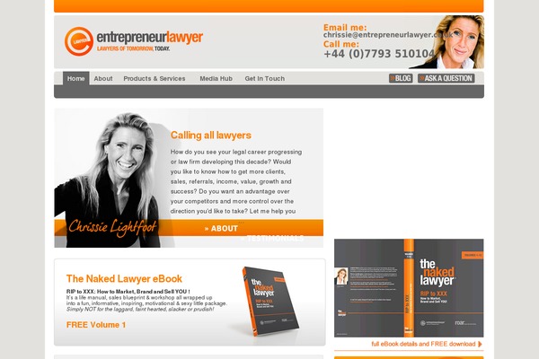 Starkers theme site design template sample