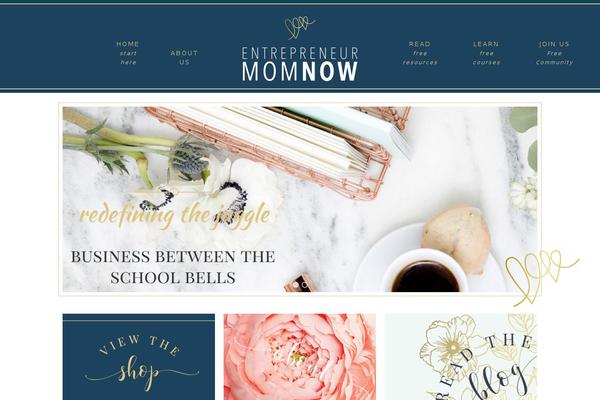 Authentic-child theme site design template sample