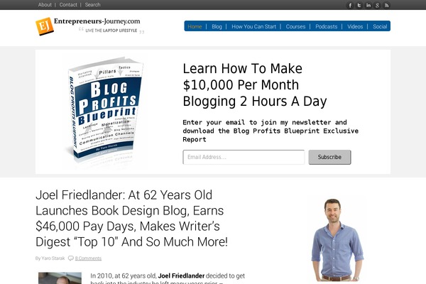 Site using Thrive-ovation plugin