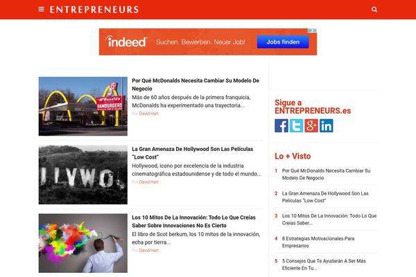GoodNews theme site design template sample