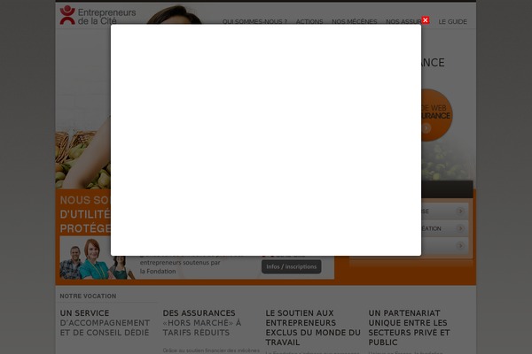entrepreneursdelacite.org site used Entrepreneurs