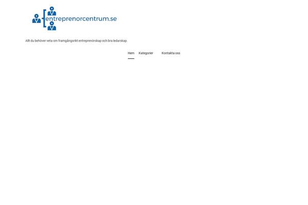 Cenote theme site design template sample