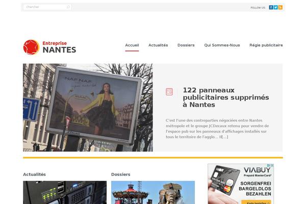 Site using Crumina-page-slider plugin