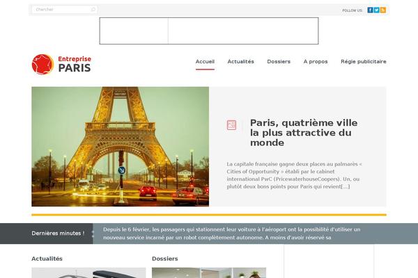 Second Touch theme site design template sample