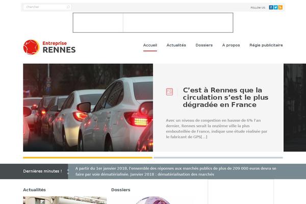 Site using Crumina-page-slider plugin