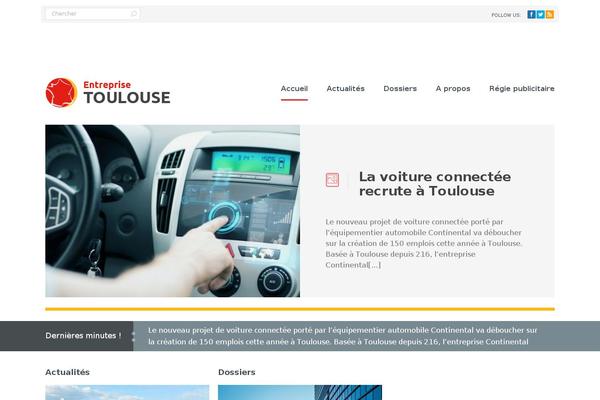 Site using Crumina-page-slider plugin
