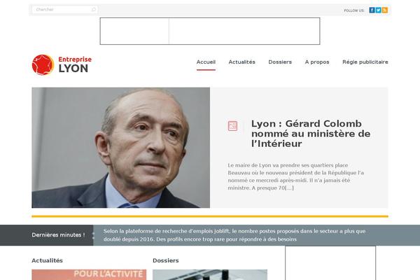 Site using Crumina-page-slider plugin