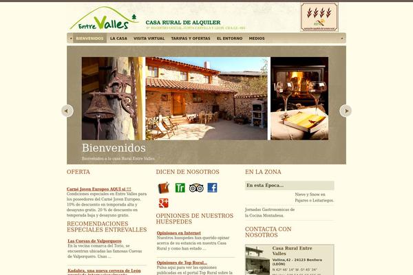 Restaurant theme site design template sample