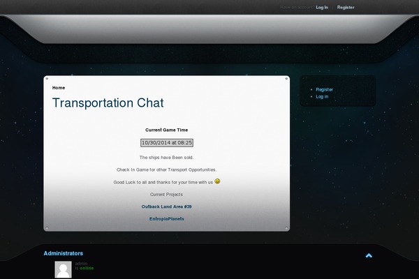 Catalyst theme site design template sample