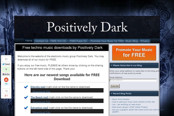 FlexSqueeze theme site design template sample
