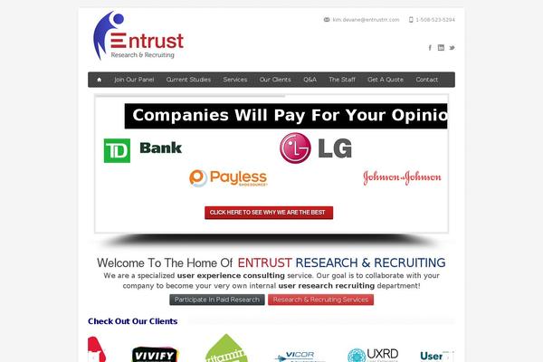 Site using Logo Slider plugin
