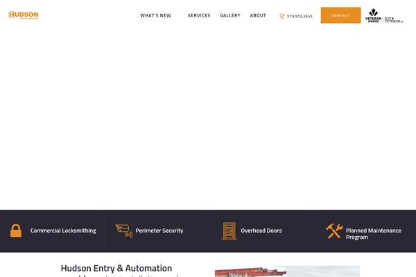 HotLock theme site design template sample