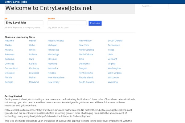 entryleveljobs WordPress theme, websites list used entryleveljobs theme entryleveljobs theme websites examples