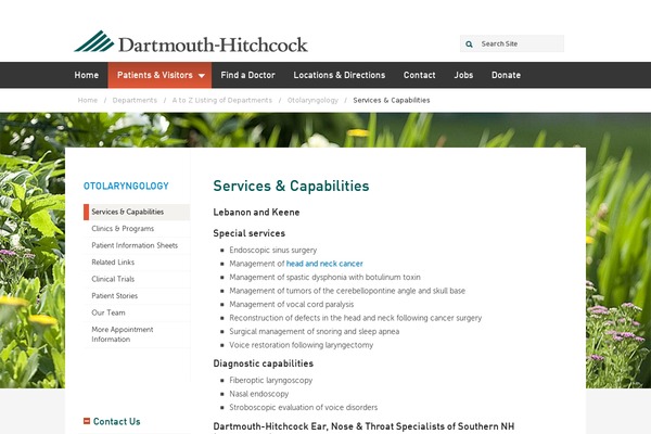 entspecialistsnh.com site used Ent