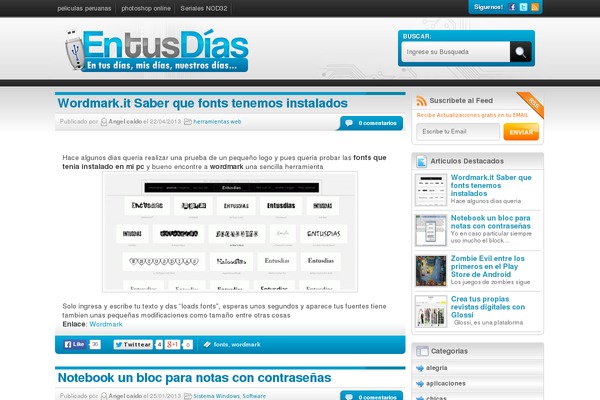Andromeda theme site design template sample