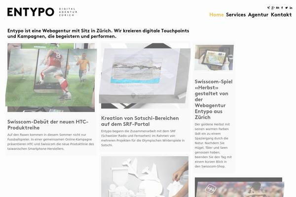entypo.ch site used Foliogridpro