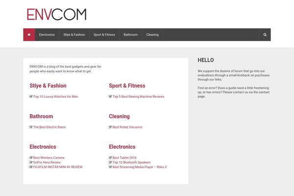 NewsTimes theme site design template sample