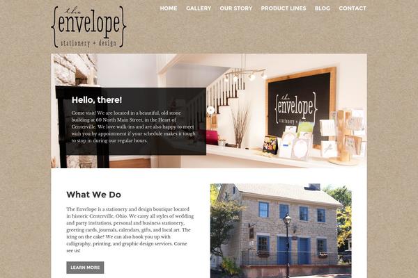 Sela theme site design template sample