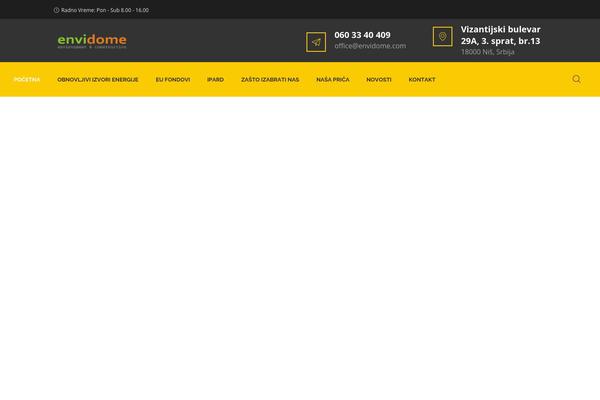 Energy theme site design template sample