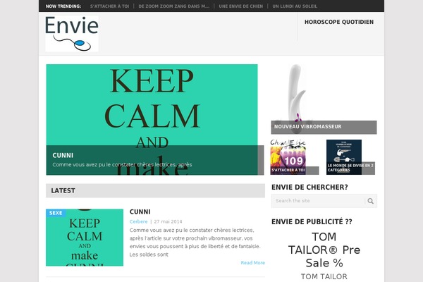 Lalita theme site design template sample