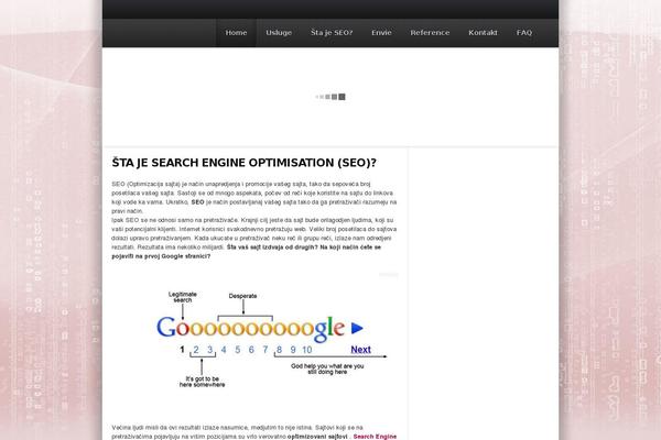 Tower theme site design template sample