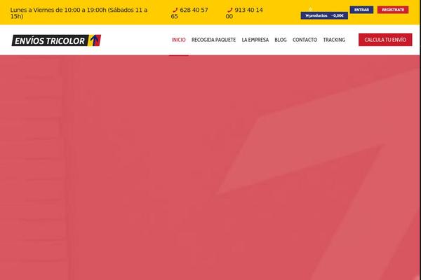 BeTheme Child theme site design template sample