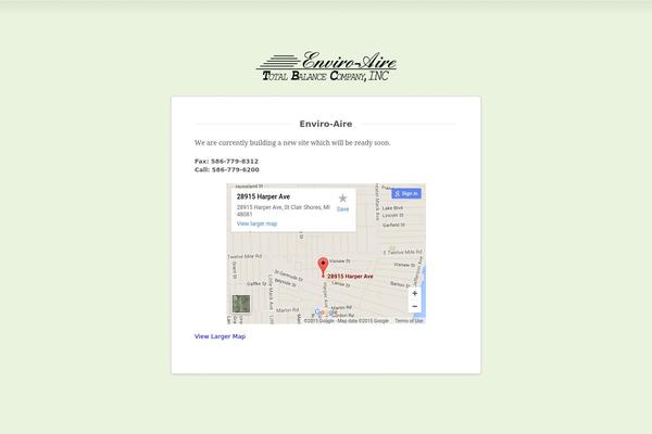 enviro-aire.com site used Placeholder