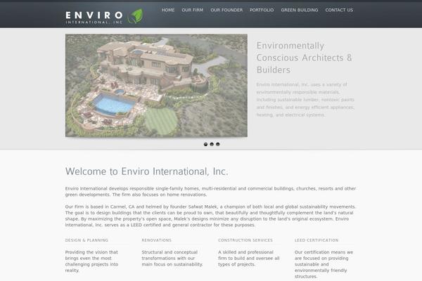 inFocus theme site design template sample
