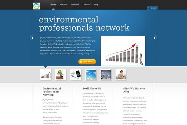 TheCorporation theme site design template sample