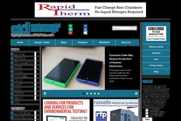 environmentaltestanddesign.com site used Etd