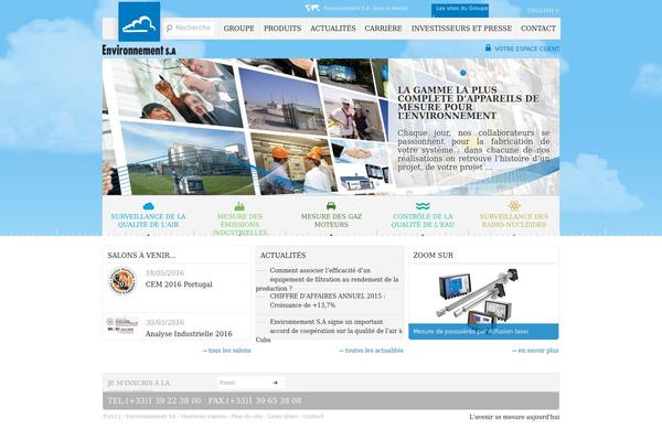 environnement_sa theme websites examples