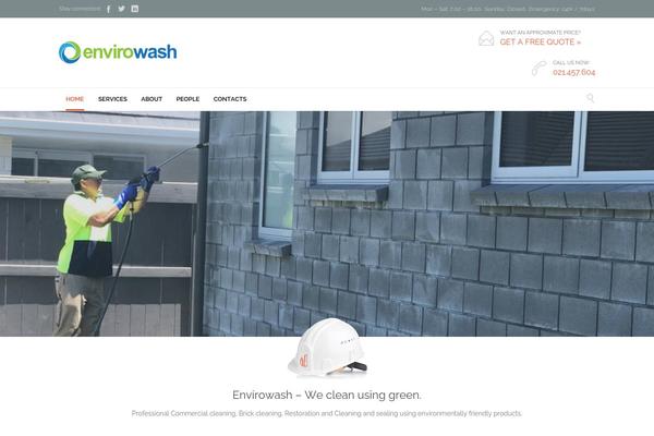 Construction theme site design template sample