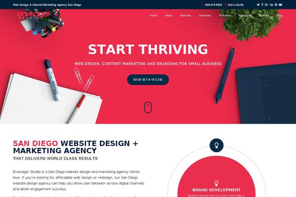 Site using Superfly-menu plugin