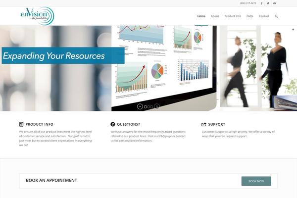 envisiongroupinc.com site used Business-consult