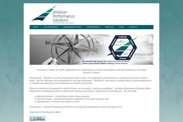 Enterprise theme site design template sample