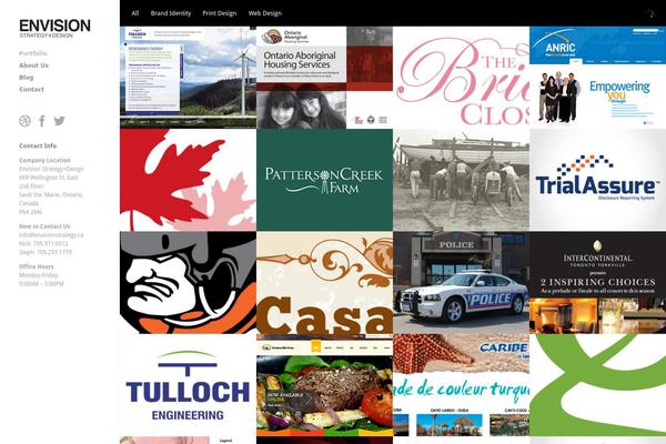 Ink theme site design template sample