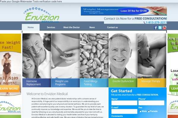 Site using BNS Add Widget plugin