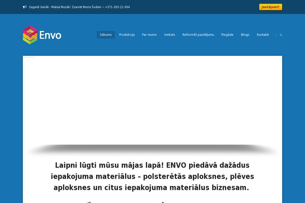 envo.lv site used Wpex Ultra