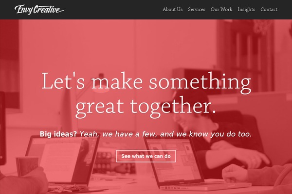 envycreative.co site used Envy