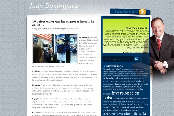 Blue theme site design template sample