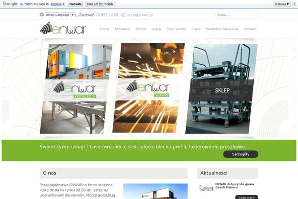 enwar.pl site used Enwar_by_leoart