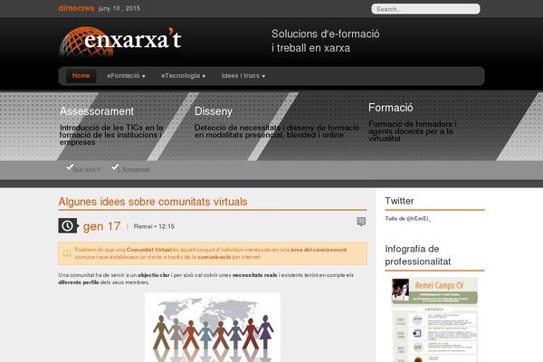 enxarxat.cat site used Rt_nexus_wp
